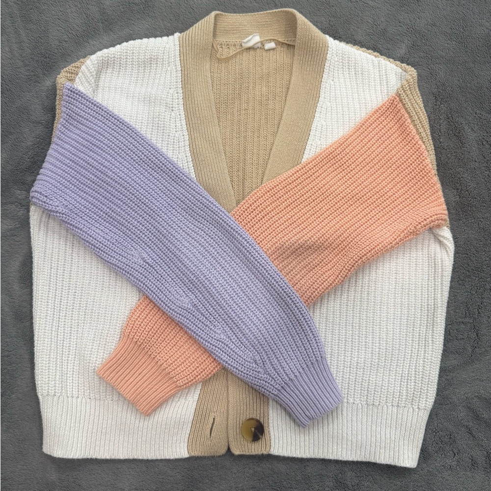GAP Multicolor Button-Up Cardigan - Picture 2 of 4